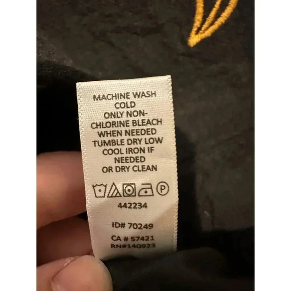 Loft Floral Embroidered Black Mini Skort | Size 2‎ - Picture 6 of 6